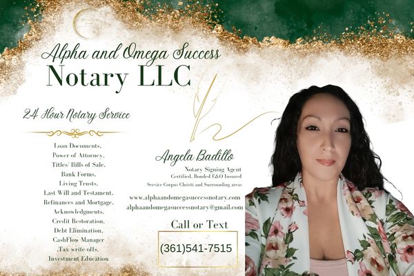 Alpha and Omegas Success Notary