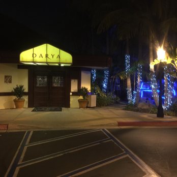 Darya Restaurant - Entrance at Night! - Middle Eastern Near Me - Santa Ana, California