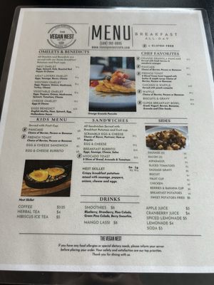 Menu photo 2 The Vegan Nest Café Clinton, MA Menu photo 2 The Vegan Nest Café Clinton, MA