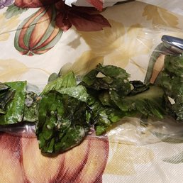 This is the nasty part of the lettuce, the mushy pieces that should NOT be served to customers.