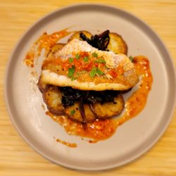 Love Meka! - Rainbow trout and potatoes!
