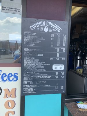 Menu photo 1 Common Grounds Coffee House Lexington, KY Menu photo 1 Common Grounds Coffee House Lexington, KY
