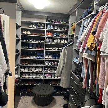 Inspired Closets Las Vegas - Shoe Wall of my dreams! - Home Organization Near Me - Las Vegas, Nevada Inspired Closets Las Vegas - Shoe Wall of my dreams! - Home Organization Near Me - Las Vegas, Nevada