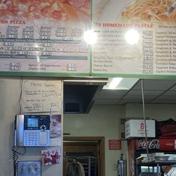 Nick's Pizza Pasta - Some of the menu items