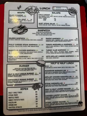 Menu photo 1 Half & Half Reading, MA
