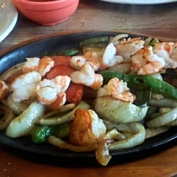 Monterey Mexican Restaurant - Shrimp fajitas