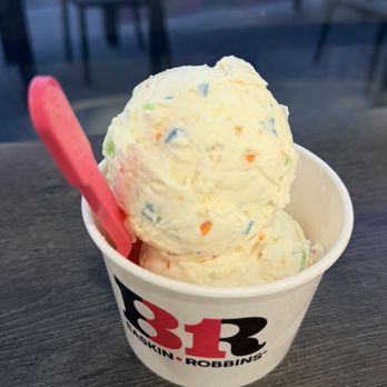 Baskin-Robbins - Birthday Cake ice cream - Ice Cream & Frozen Yogurt Near Me - Temecula, California Baskin-Robbins - Birthday Cake ice cream - Ice Cream & Frozen Yogurt Near Me - Temecula, California