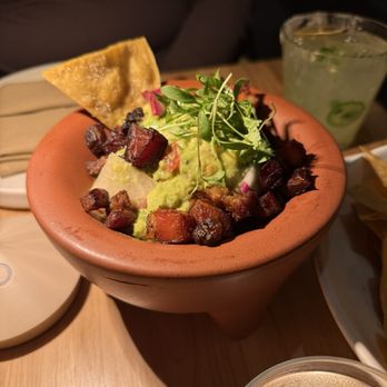 Paseo - Guacamole with pork belly - Mexican Near Me - Anaheim, California Paseo - Guacamole with pork belly - Mexican Near Me - Anaheim, California