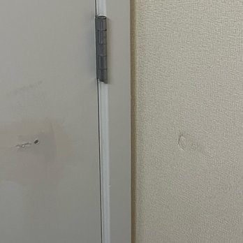 The Zen Hotel - Indentation on wall and unsightly mark. - Hotels Near Me - Palo Alto, California