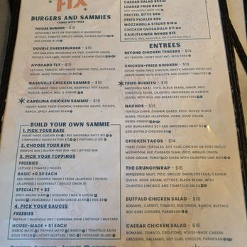 The Fix KC - Menu - Vegan Near Me - Kansas City, Missouri The Fix KC - Menu - Vegan Near Me - Kansas City, Missouri