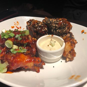 Yard House - Traditional wings with firecracker and Korean sauces - New American Near Me - Indianapolis, Indiana Yard House - Traditional wings with firecracker and Korean sauces - New American Near Me - Indianapolis, Indiana