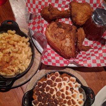 The Eagle Short North - 1/2 Chicken, Mac and Cheese, Sweet Potato Crock - American Near Me - Columbus, Ohio