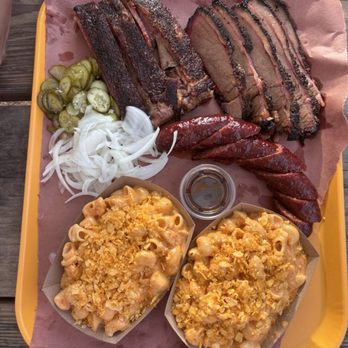 Parish Barbecue - spread - Food Trucks Near Me - Austin, Texas