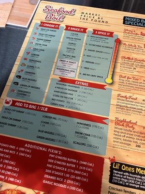 Menu photo 6 Angry Crab Shack Scottsdale, AZ