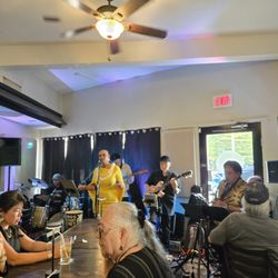 Good crowd in a small venue