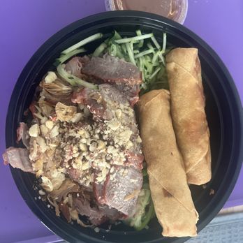 Banh Appetit - BBQ Pork and egg roll vermicelli bowl - Sandwiches Near Me - Murfreesboro, Tennessee