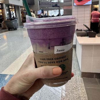 Starbucks - Chai with ube cold foam - Coffee & Tea Near Me - Dallas, Texas Starbucks - Chai with ube cold foam - Coffee & Tea Near Me - Dallas, Texas