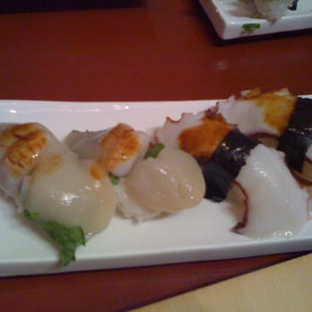 Sushi Zone - Sushi Zone - Scallop and octopus nigiri - Sushi Bars Near Me - San Francisco, California Sushi Zone - Sushi Zone - Scallop and octopus nigiri - Sushi Bars Near Me - San Francisco, California