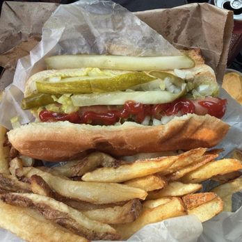 Dave's Red Hots - Polish and Fries - American Near Me - Chicago, Illinois Dave's Red Hots - Polish and Fries - American Near Me - Chicago, Illinois