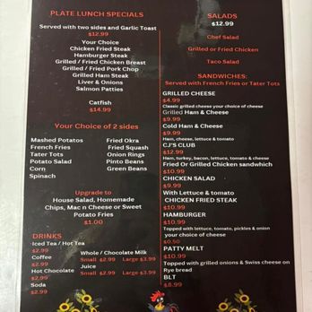 CJ’s Cafe - Menu - Breakfast & Brunch Near Me - Springtown, Texas