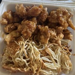 China To Go - 4. Orange Chicken and pan fried noodles