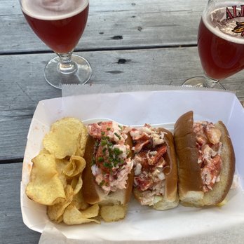 Bite Into Maine - Lobster Roll Sampler - Seafood Near Me - Cape Elizabeth, Maine Bite Into Maine - Lobster Roll Sampler - Seafood Near Me - Cape Elizabeth, Maine