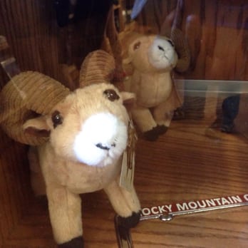 Beaver Meadows Visitor Center - Adorable plush bighorn sheep plush animals at the gift shop portion of the visitor center - Visitor Centers Near Me - Estes Park, Colorado Beaver Meadows Visitor Center - Adorable plush bighorn sheep plush animals at the gift shop portion of the visitor center - Visitor Centers Near Me - Estes Park, Colorado