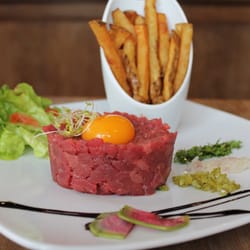 Café du Gros Caillou - LeTartare de Boeuf coupé au couteau