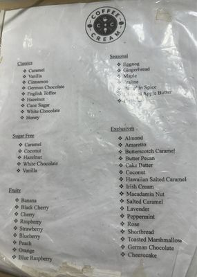 Menu photo 4 Coffee + Cream Livonia, MI