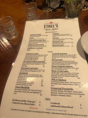 Menu photo 1 Ethel's Creole Kitchen Baltimore, MD Menu photo 1 Ethel's Creole Kitchen Baltimore, MD