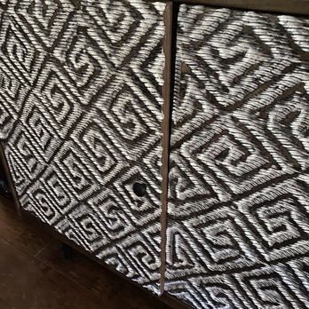 Ashley Store - Left cabinet can't close because it overlaps with the middle. Middle is visibly crooked. - Furniture Stores Near Me - Houston, Texas
