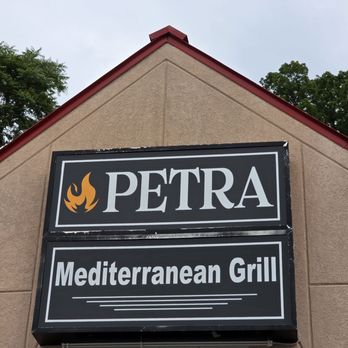 Petra Mediterranean Grill - The restaurant's sign high above the roof of the building. - Mediterranean Near Me - Roanoke, Virginia Petra Mediterranean Grill - The restaurant's sign high above the roof of the building. - Mediterranean Near Me - Roanoke, Virginia