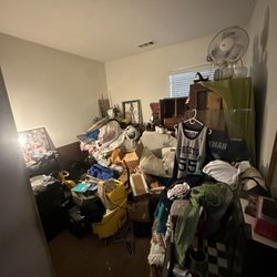 Rocket Junk Removal Services - House cleanout service -- cleared rooms of unwanted furniture, trash, and clutter.