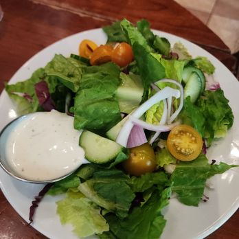 Paesanos - Side Salad w/Ranch - Italian Near Me - Davis, California