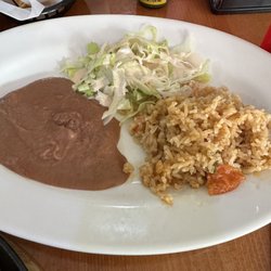 La Petrona Mexican Grill - Beans rice.