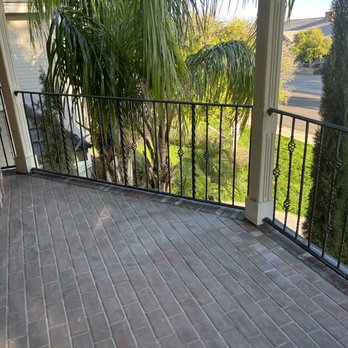 J & A Framing and More - Area around pillars fixed and reinforced and patio brick tile replaced. - General Contractors Near Me J & A Framing and More - Area around pillars fixed and reinforced and patio brick tile replaced. - General Contractors Near Me