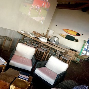 Beach House - Upstairs Lounge Seating with Projector Screen! - Bars Near Me - Pompano Beach, Florida