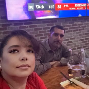 The District Pub & Kitchen - My friend and I having tacos and beer - American Near Me - El Paso, Texas