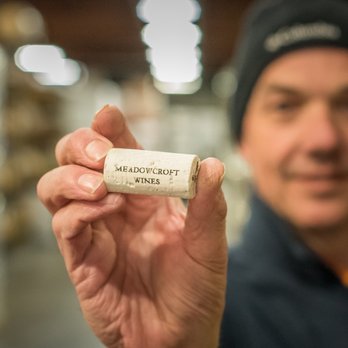 Meadowcroft Wines - a man holding a wine cork - Wineries Near Me - Sonoma, California