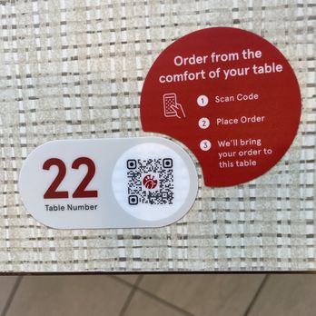 Chick-fil-A - This is also pretty cool! Order from the table! - Fast Food Near Me - Columbia, Maryland Chick-fil-A - This is also pretty cool! Order from the table! - Fast Food Near Me - Columbia, Maryland