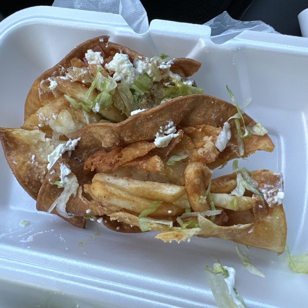 Their version of tacos dorados de papa? Their version of tacos dorados de papa?