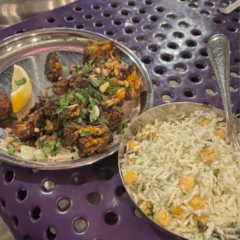 Laser Wolf - Shawarma cauliflower and rice - Middle Eastern Near Me - Philadelphia, Pennsylvania