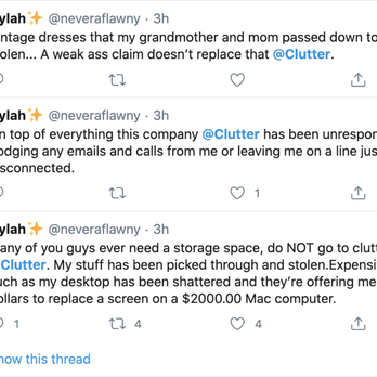 Clutter - Bad tweet - Self Storage Near Me Clutter - Bad tweet - Self Storage Near Me