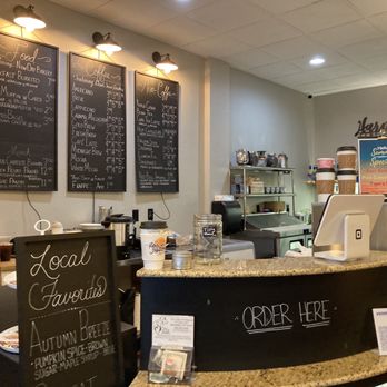 Harvest Moon Coffee Shoppe - menus on the wall - Coffee & Tea Near Me - Manhattan, Montana