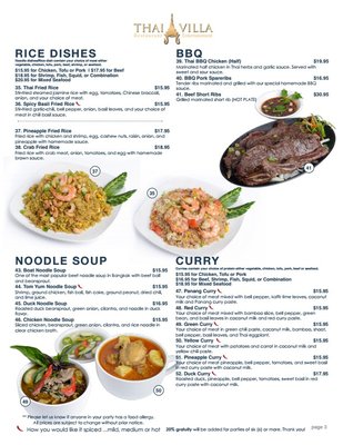 Menu photo 3 Thai Villa Restaurant Lakewood, CA Menu photo 3 Thai Villa Restaurant Lakewood, CA