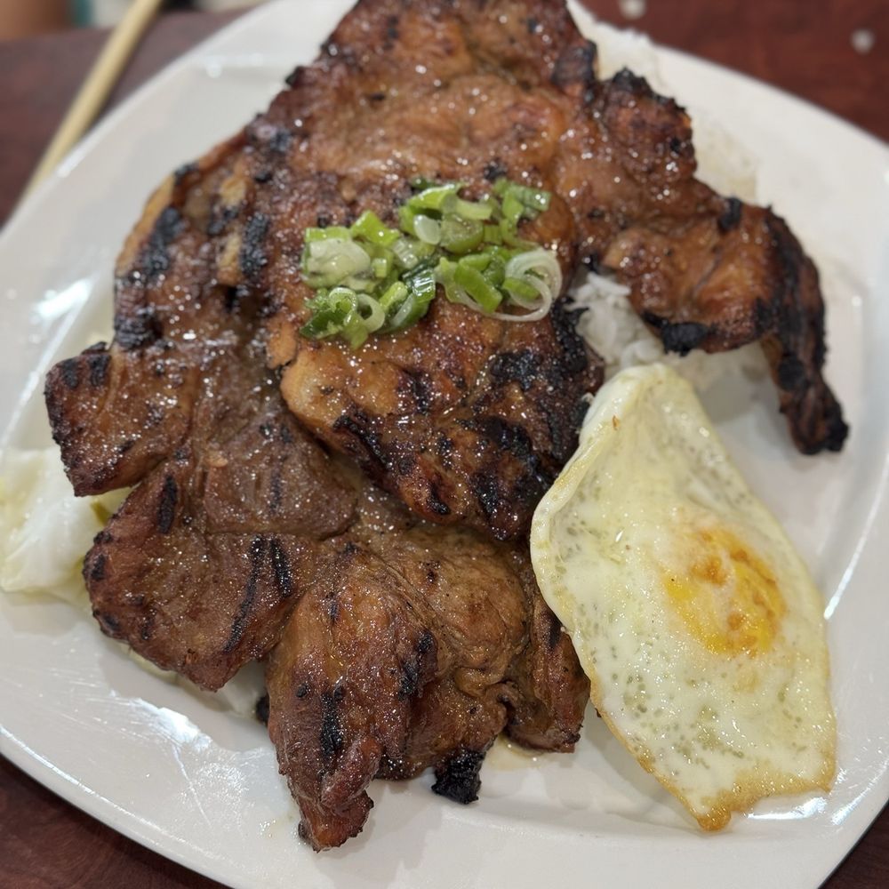 Little Saigon - #8: Grilled pork over rice + fried egg.  FIRE!!!!! - Vietnamese Near Me - Madison Heights, Michigan