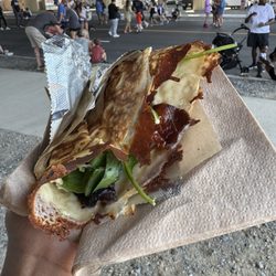 Crepe Coop Food Truck - Caramelized Bacon Crepe