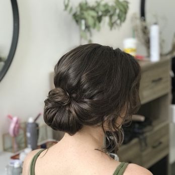 Modern Updo San Francisco City Hall Wedding Hair City Hall