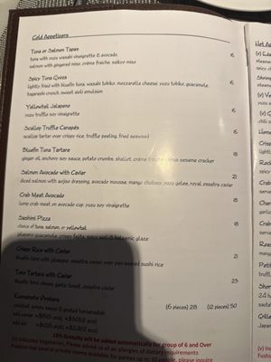 Menu photo 2 Fushimi Bay Ridge Brooklyn, NY