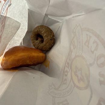 Round Rock Donuts - The glaze donut needed a friend - Bakeries Near Me - Round Rock, Texas